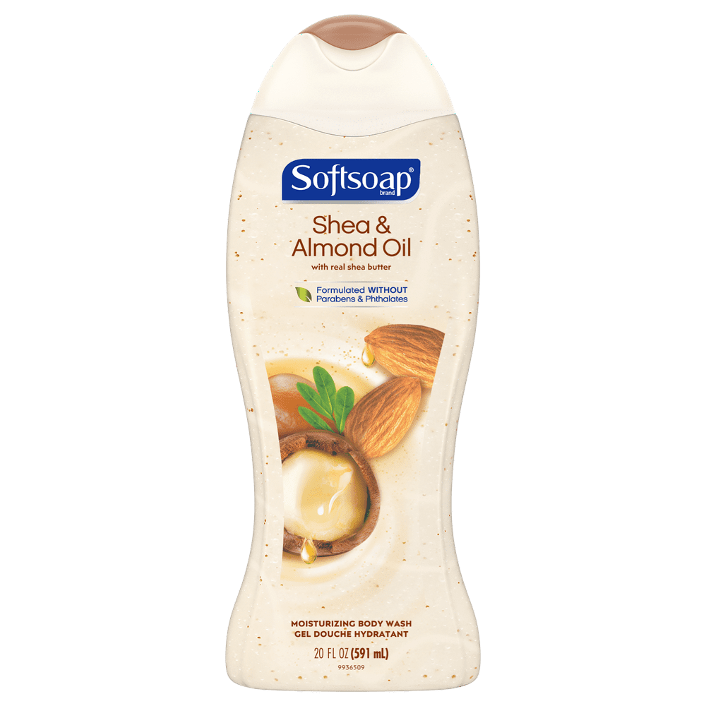 Softsoap Moisturizing Body Wash, Shea and Almond Oil, 20 fl. Oz