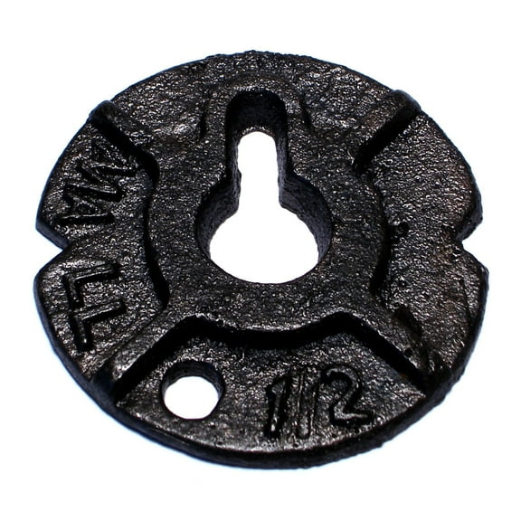 1/2" x 2-17/32" x 1/4" Plain Grade 2 Steel Malleable Washers MWS-115