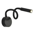 thumbnail image 1 of Lámpara de pared LED Luces de noche Apliques flexibles de 3 W Blanco cálido 3000 K Luz de pared para Interruptor de cabeza negra, 1 of 9