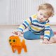 thumbnail image 5 of Puntoco Peluche eléctrico interactivo con forma de cachorro y gafas de sol y sombrero que estimula el sonido del movimiento de la cola al caminar, una experiencia sensorial emocionante para niños, 5 of 5