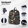 thumbnail image 4 of Goofa Vegetable Quiche Printed Backpack,Laptop Backpack,Durable Anti-Theft Travel Work Backpack,Water-resistant Backpack, 4 of 9