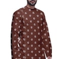 thumbnail image 3 of Atasi Printed Casual Asymmetric Kurta Set For Men Designer Long Kurta For Boys, 3 of 3