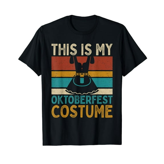 This Is My Oktoberfest Costume Funny German Women Drindl T-Shirt