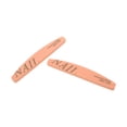 thumbnail image 5 of Unique Bargains Half-moon Sponge Nail Files 5 Pcs Orange, 5 of 6