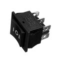 thumbnail image 2 of 6 Pin 3 Position Boat On-Off-On Momentary Rocker Switch DPDT 16A 250V AC), 2 of 3