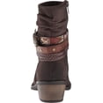 thumbnail image 3 of Roper Burnished Womens Brown Faux Leather Libbie Fashion Boots 8.5, 3 of 7