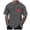 Grey, variant on Mens Tops Vintage Distressed Canada Maple Leaf Mini Print Tshirts Loose Fit Short Sleeve Crew Neck Canada Day Patriotic Casual Daily Holiday Wear Tees