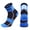 Blue, variant on Athletic Reflective Cycling Socks High-Visibility Breathable Ankle Socks for Men and Women, Green, Size M (35-39), 1.59 oz / 45g