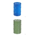 thumbnail image 1 of 10 Uds Tambor de aceite Zulema 1/10 para SCX10 90047 CC01 D90 D110, 1 of 8