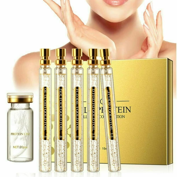 Protein Thread Lifting Set,Gold Protein Thread Lifting Serum+Soluble Protein Thread,Absorbable