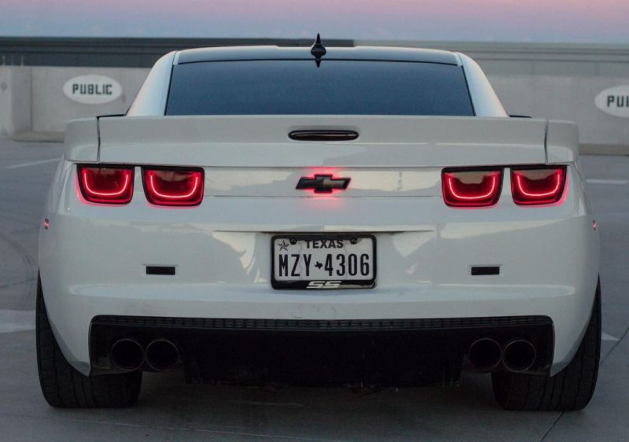 Oracle 10-13 Chevy Camaro LED TL 2.0 (Non-RS) - Red