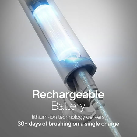 AquaSonic - Icon ADA-Accepted Rechargeable Toothbrush | Magnetic Holder & Slim Travel Case - white
