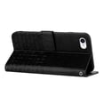 thumbnail image 3 of TECH CIRCLE Folio Phone Case for iPhone SE 2022/2020 & iPhone 8 & iPhone 7 - Lightweight Leather Shell with Stand Wallet Cover with Card Holder/Pocket Portable Simple Case with Wrist Strap, Black, 3 of 8