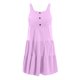 thumbnail image 4 of Teen Girls Dresses Cute Sleeveless Button-Front Tiered Dress for Girls Lightweight Summer Casual Sundress with Pockets ,Sie:90, 4 of 5