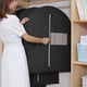 thumbnail image 5 of Injueey Colgando ropa, ropa, traje, abrigo, funda antipolvo, bolsa de almacenamiento para el hogar, estuche organizador, armario, ropa colgante Cubiertas para muebles de jardín Negro L Injueey HA005487-05, 5 of 6