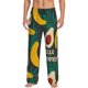 thumbnail image 1 of Fotbe Banana And Avocado Pantalones de Pijama para Hombre, Pantalones de Dormir, Pantalones de Casa con Cintura Ajustable y Bolsillos-3X-Large, 1 of 6