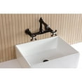 thumbnail image 2 of Kingston Brass KS7255AX English Country Double-Handle 2-Hole Wall Mount Bathroom Faucet in Oil Rubbed Bronze, 2 of 8