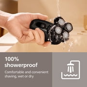 Philips Norelco Head Shaver Pro 5000 Series, Skull Shaver For Men and Women, 360° Flexing Head & Comfortcut Blades, Gentle On Skin, HS5980/40
