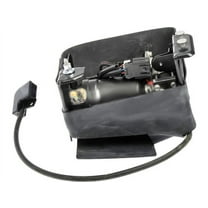 Suspension Air Compressor - with Thermal Switch, Original Design Fix, Includes Round and Square Connectors - Compatible with 2002 - 2016 Cadillac Escalade 2003 2006 2007 2008 2009 2012 2013 2015