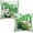 fête de la saint-patrick Gnomes, variante sur Housses de Coussin Mi-Siècle Moderne 16x16 Boho Géométrique Feuille Ensemble de Housses de Coussin de 2 Coucher de Soleil Abstrait Lever de Soleil Taie d'Oreiller Style Ferme Ligne Minimaliste Décorative Housses de Coussin d'Extérieur avec Fermeture Éclair