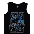 thumbnail image 4 of Wonder Nation Game On Controllers, Graphic Boys Crew Neck Tank Top, Sizes XS-2XL (Little Boys & Husky Boys), 4 of 5