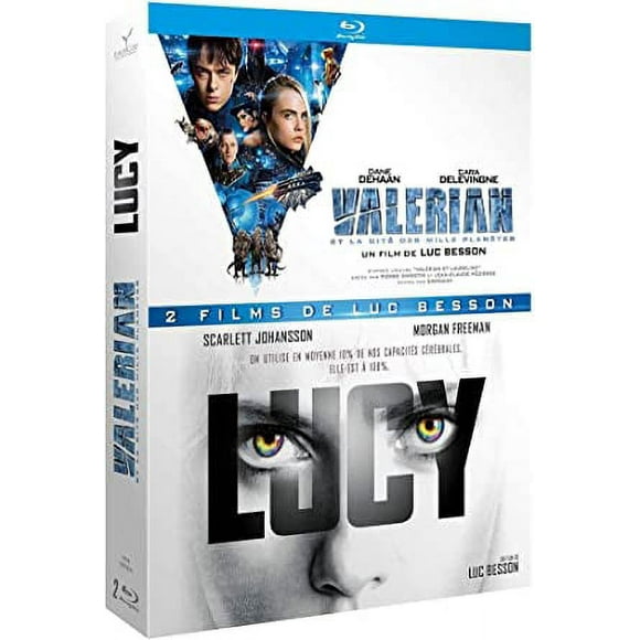 Valerian and the City of a Thousand Planets + Lucy ( Valerian and the City of a Thousand Planets / Lucy ) (Blu-Ray)