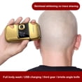 thumbnail image 2 of 2-in-1 Electric Shaver Kit for Men' s Beard Shaving Trimming & Grooming Perfect Bald Look Multi-functional Beard Razor with LCD Screen Sideburn Trimmer Cordless Replaceable & Rechargeable Travel Shave, 2 of 5