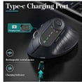 thumbnail image 5 of Saker Ergonomic Triple,Ergonomic Vertical Mouse: Tri-Mode Wireless, Rechargeable, 5 of 5