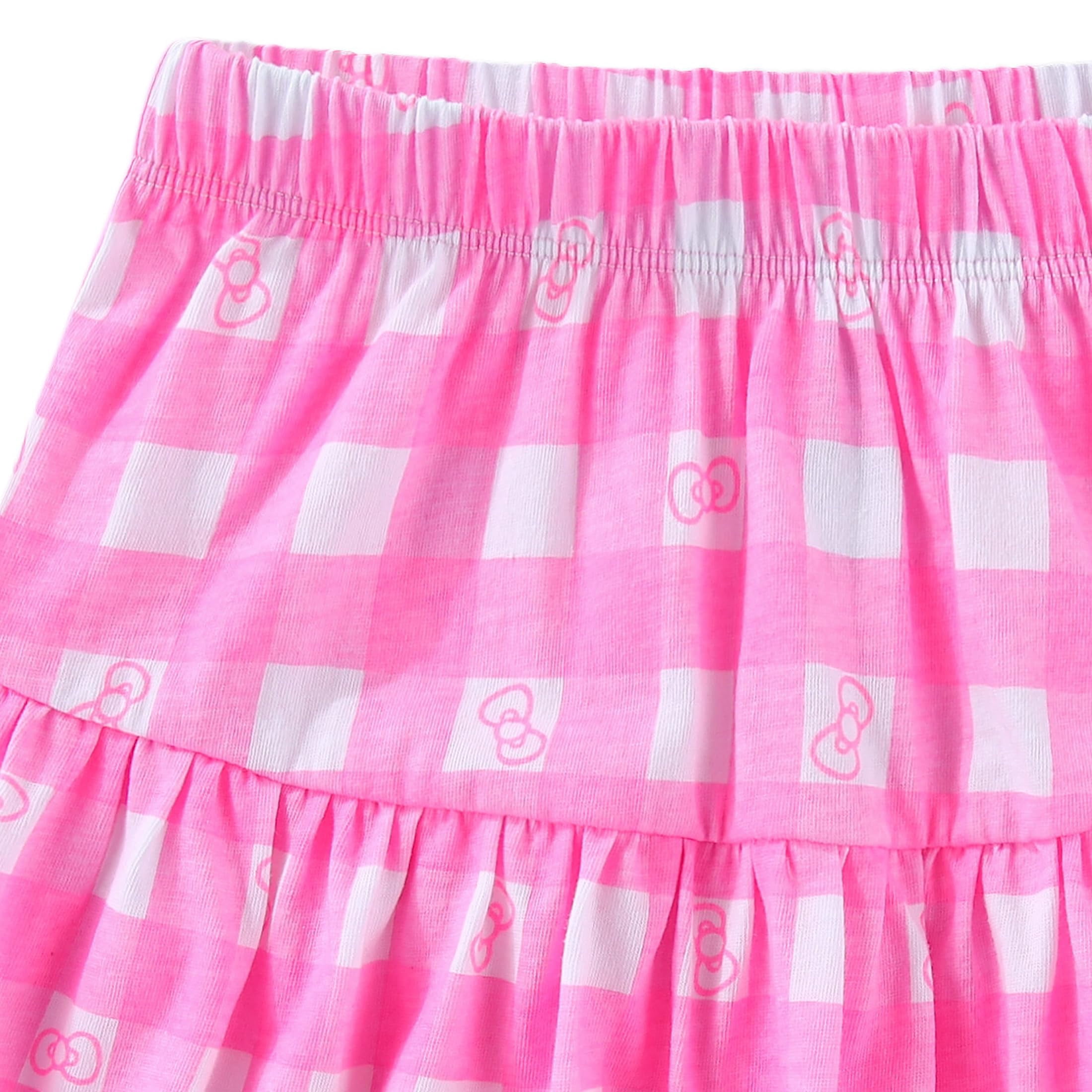 Hello Kitty Sanrio Short Sleeve T-Shirt and Skirt Set (Girls), 2 Piece Set, Sizes 4-10