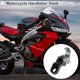 thumbnail image 2 of Gancho colgante ajustable para motocicleta, mango inclinado con gancho, soporte para casco, bolsa de equipaje, aleación de aluminio tono titanio, 2 of 7