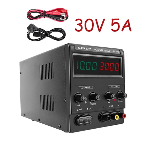 Adjustable 30V 10A Power Supply Digital DC Lab power supply Switching 120V 3A 60V 5A Bench Power Supplies Voltage Regulator ,Low-loss