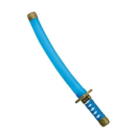 Blue Toy Ninja Katana Samurai Sword And Sheath Costume Accessory