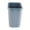 Grey, variant on Suodoka 8L Rectangle Waste Bin Thicken Plastic Open Top Trash Can for Kitchen Bathroom Home Office, Black Slim Garbage Basket Container, 9.6 x 6.7 x 10.0 in / 24.5 x 17 x 25.5 cm