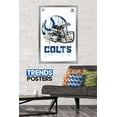 thumbnail image 2 of NFL Indianapolis Colts - Drip Helmet 20 Wall Poster, 22.375" x 34", Framed, 2 of 3