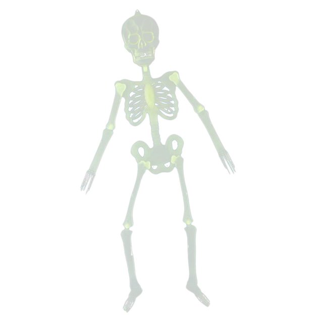 Luminous Skeleton Horror Halloween Prop interior y exterior Patio Decoración Los 32x6cm