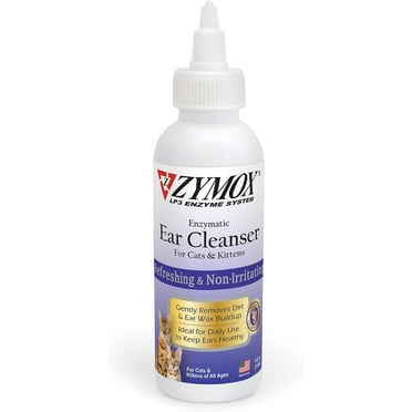 Zymox Enzymatic Ear Cleanser for Cats and Kittens 4 oz.