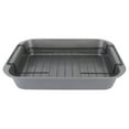 thumbnail image 1 of Nonstick Roasting Tray, Roasting Pan Rectangular Heat Resistant with Rack for Kitchen, 1 of 7