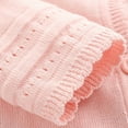 thumbnail image 6 of Cardigan for Girls Dressy New Toddler Baby Girls Cotton Cardigan Sweater Long Sleeve Button down Jackets Fall Trendy Outfits Pinky 3 Months, 6 of 7
