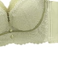 thumbnail image 4 of Levmjia Women's Bras Seamless Wirefree Solid Color Lace Comfortable Breathable Everyday Wear with Lace Trim Support and All Day Comfort, 4 of 5