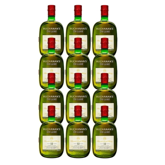 Caja de 12 Whisky Buchanans Blend 12 Años 1 L Buchanan's Blend 12 Años