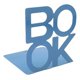 thumbnail image 2 of 2025 1 Pair Modern Bookend Non Slip Heavy Duty Decorative Book Stopper for Desk Office Library Blue, 2 of 4