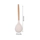 thumbnail image 4 of Espátula de silicona con mango de madera, cuchara sopera, pala para saltear, juego de utensilios de cocina antiadherentes, complemento de cocina, resistente a altas temperaturas, apto para, 4 of 9