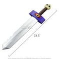 thumbnail image 2 of Munetoshi 24” Foam Jake’s Sword Adventure Fantasy Time Finn Skull Eye Purple, 2 of 8