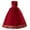 Red, variant on 5-16Y Girls Spaghetti Strap Tulle Dress Sleeveless Long A Line Wedding Pageant Dresses Princess Wedding Ball Gown Pink