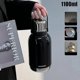 thumbnail image 1 of Water Bottle Insulated,37oz Large Stainless Steel Thermos Water Bottles-Black 26-27s, 1 of 5