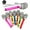 1pcs microphone, variant on Musical Instrument Ballons Guitar 70s 80s 90s Disco Hip Hop Party Guitar Saxophone Microphone Balloon Birthday Party Supplies (3pcs,partyshine)
