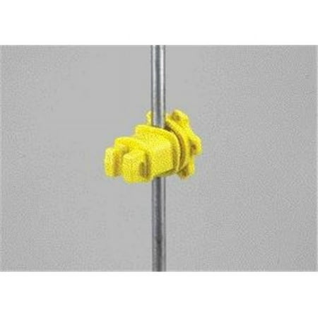 UPC: 0038923018529 | WESTERN SCREW-TIGHT ROUND POST INSULATOR YELLOW 25 PACK
