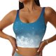 thumbnail image 1 of Balery Christmas Snowflakes Sujetadores deportivos con espalda cruzada para mujer, acolchados, sin costuras, de alto impacto, ideales para yoga, gimnasio, entrenamiento y fitness.-Medium, 1 of 8