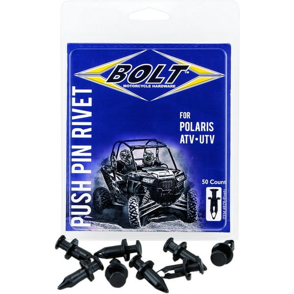 Bolt Motorcycle Accessories RZR-RIVETS UTV Pry Rivet Set - 50pk.