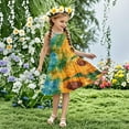 thumbnail image 2 of 13-14 Years Girls Summer Dress Casual Party Sleeveless Dress Sundress, 2 of 6